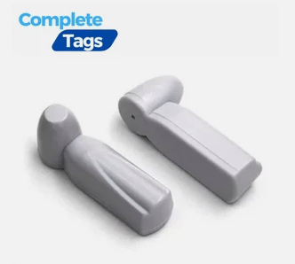 1000 AM 58kHz Pencil Security Tags w/ Pins – Compatible with Sensormatic Systems