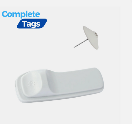 1000 Sensormatic SuperTag 1 Security Tags with Pin – Preowned 58kHz EAS