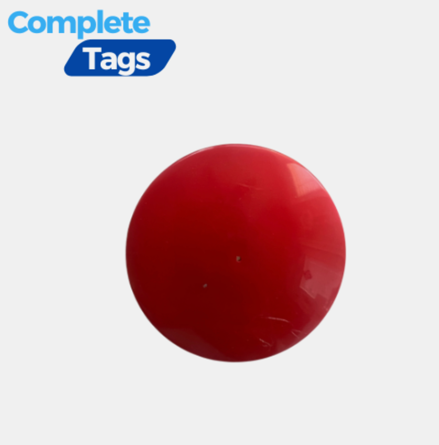 Large Red EAS Security Pins