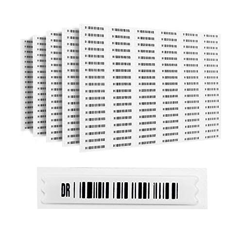 5000 pcs 58khz AM Security Tags Soft Labels with Mock Barcodes for Retail EAS Anti-Theft System