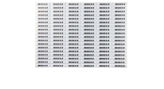 Sensormatic Ultra Strip - Barcode - 1 Box (5,000 Tags)